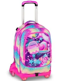 SOFT POUCH GIRL Zaino Trolley, sganciabile