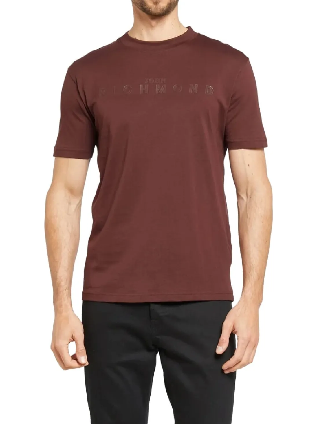 SOULOKU T-shirt con logo in rilievo