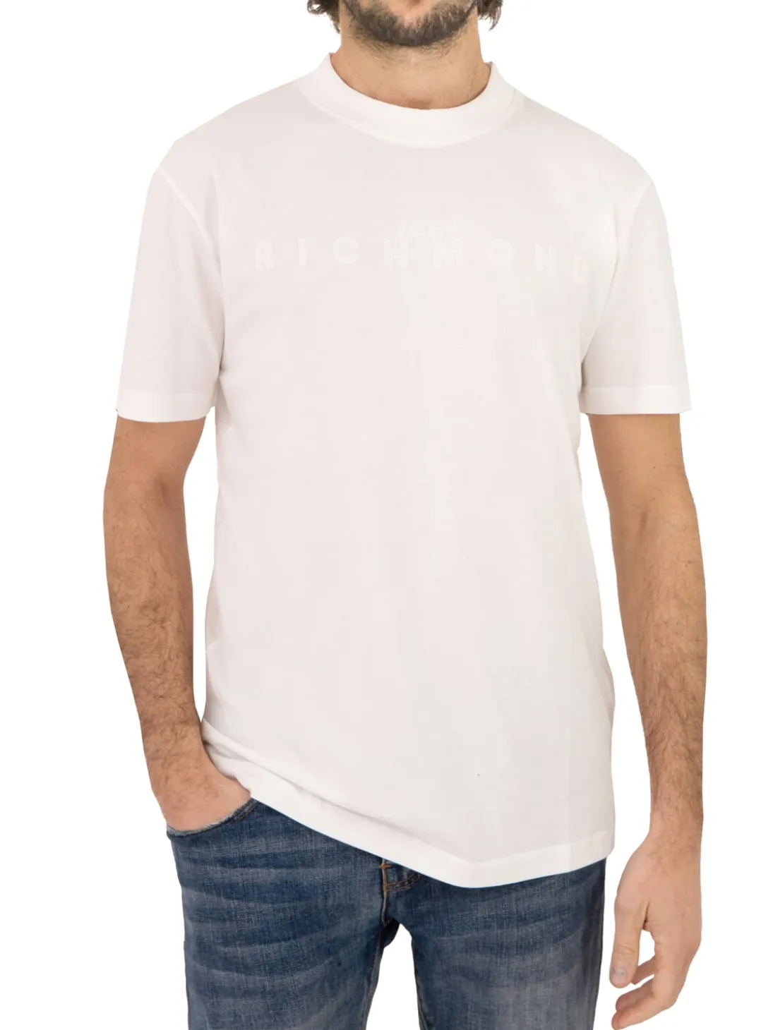 SOULOKU T-shirt con logo in rilievo