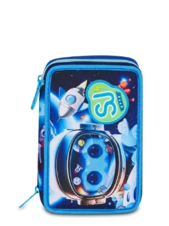 SPACE LED BOY Astuccio con Kit Scolastico