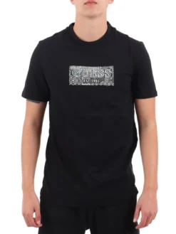 SS CN BOX T-shirt con stampa logo