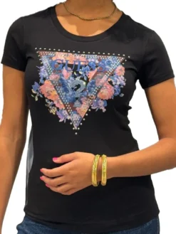 SS CN PEONY TRIANGLE T-shirt manica corta con stampa