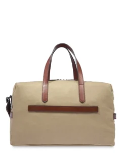 STORY Borsone piccolo underseater in pelle e tessuto