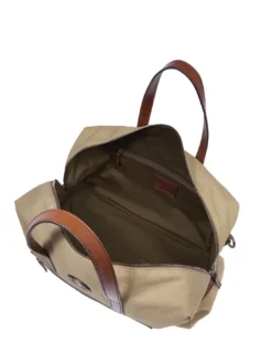 STORY Borsone piccolo underseater in pelle e tessuto