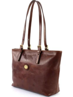 STORY Shopping Bag in pelle