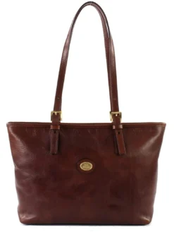 STORY Shopping Bag in pelle