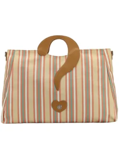 STRIPES Borsa shopping a mano, con tracolla