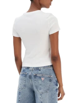 STUDS SCRIPT T-shirt manica corta slim fit