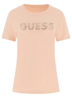 STUDS SCRIPT T-shirt manica corta