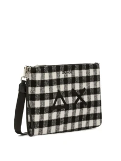 TARTAN Pochette con polisierina e tracolla