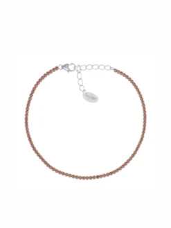TENNIS MANIA Bracciale con zirconi arancioni