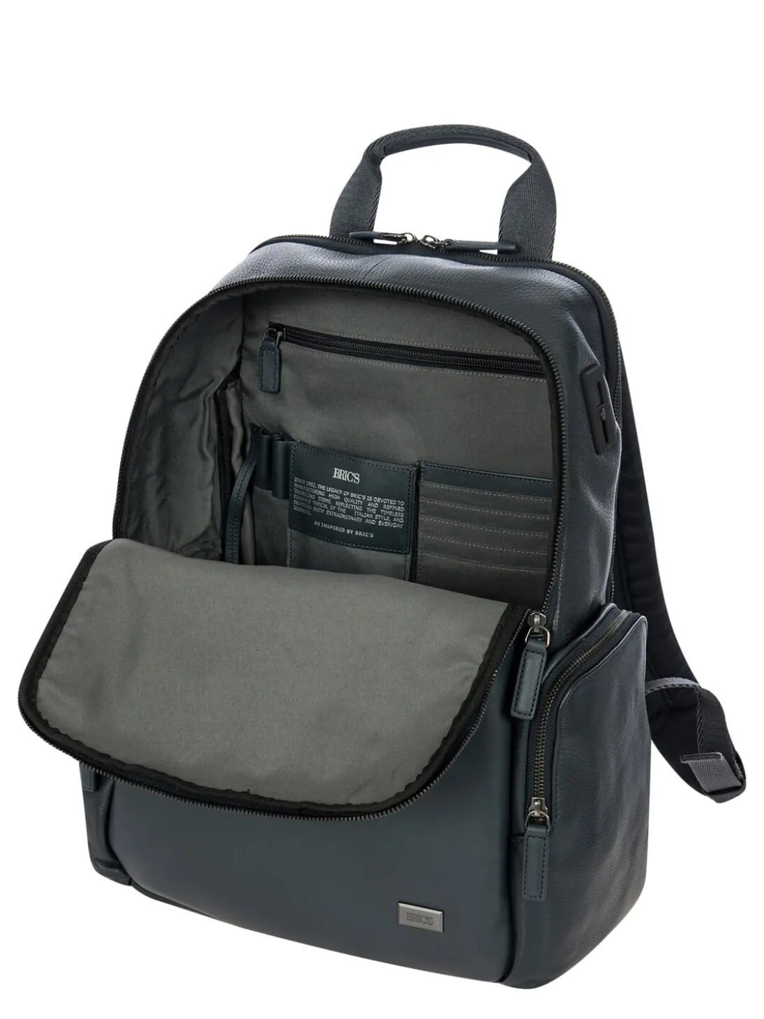 TORINO Zaino porta pc 15", in pelle