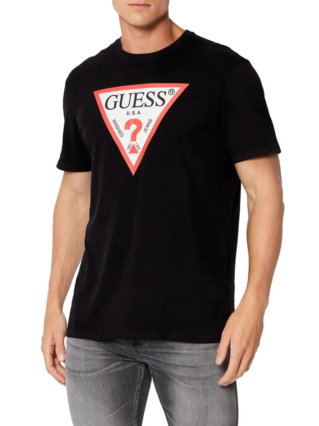 TRI LOGO T-shirt in cotone