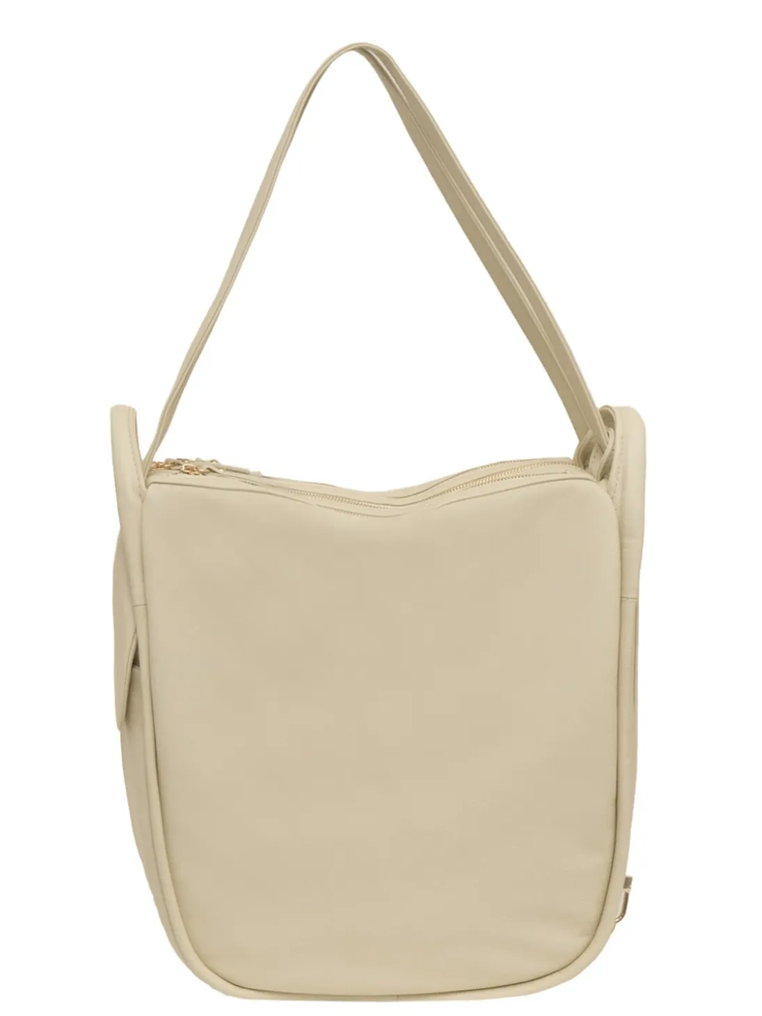 TRIO Zaino sacca in pelle nappa