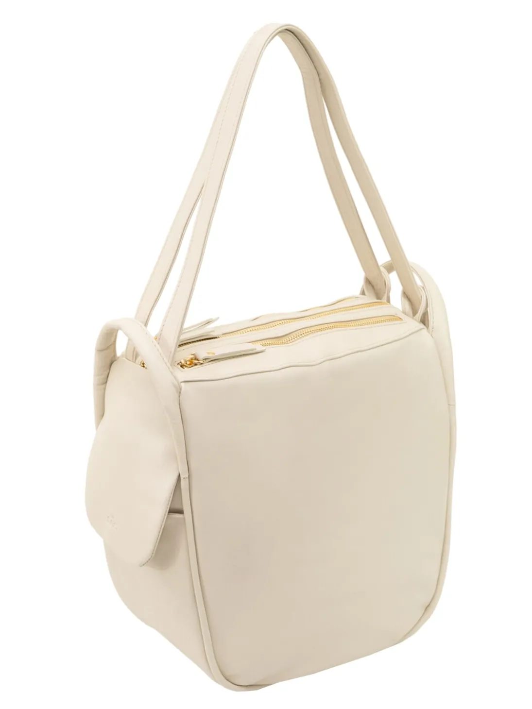 TRIO Zaino sacca in pelle nappa