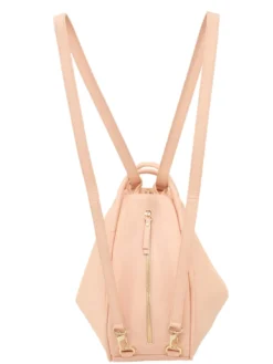 TRIO Zaino sacca in pelle nappa