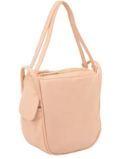 TRIO Zaino sacca in pelle nappa