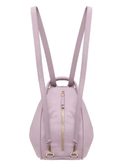 TRIO Zaino sacca in pelle nappa
