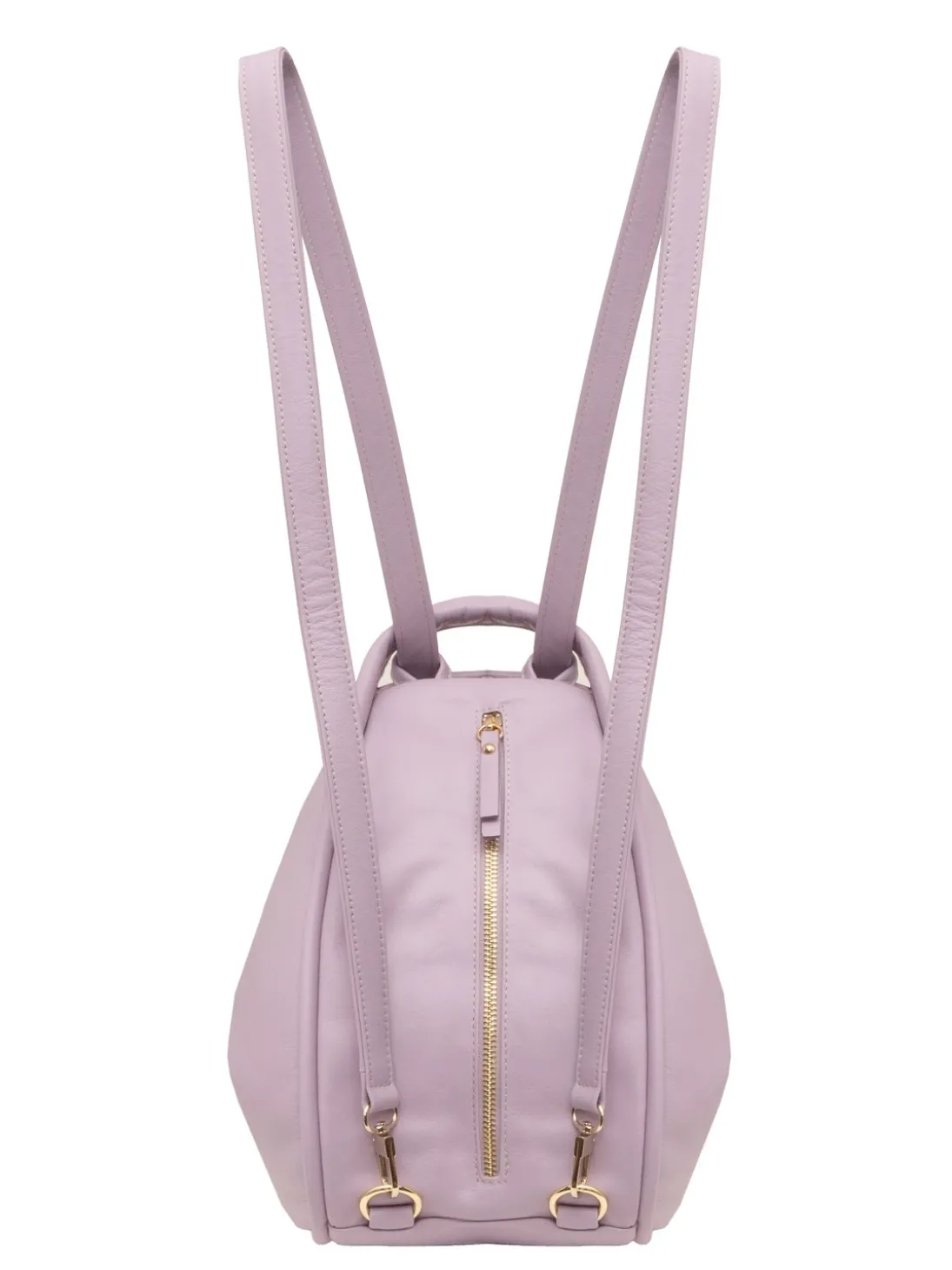TRIO Zaino sacca in pelle nappa