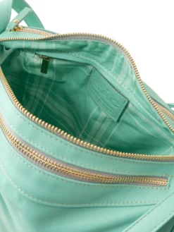 TRIO Zaino sacca in pelle nappa