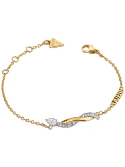 TWIST Bracciale intrecciato, in acciaio