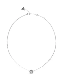 UNIQUE SOLITAIRE Collana con charm e zirconi