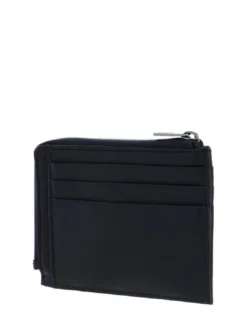 URBAN Portacard con zip, in pelle