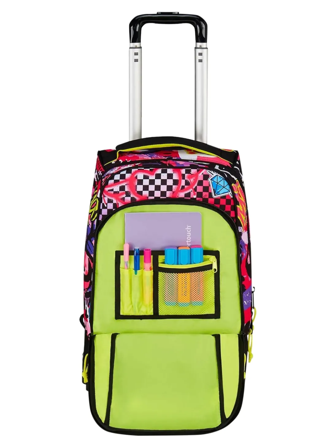 URBAN QUEEN Zaino trolley 2 ruote, fisso