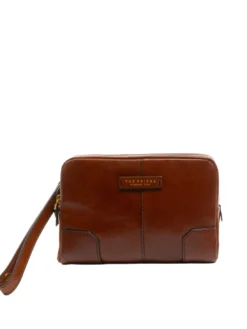 VESPUCCI Pochette in pelle con polsierina