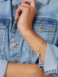 VINTAGE Bracciale con charm topolino
