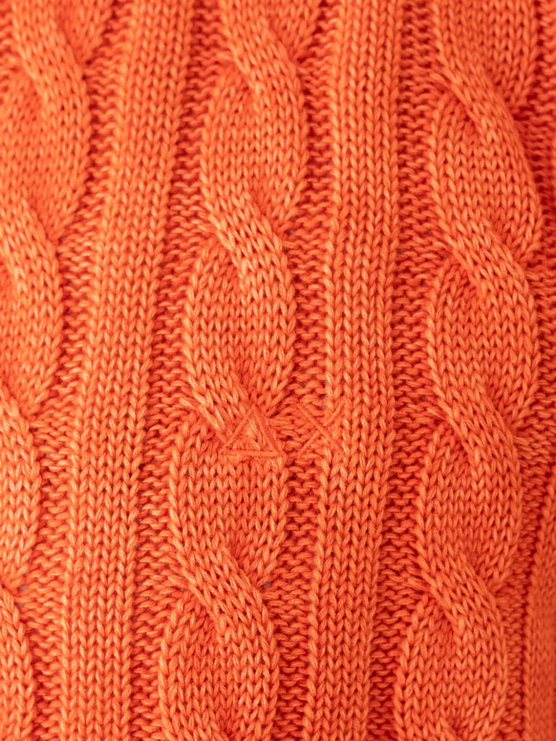VINTAGE Maglione girocollo a trecce