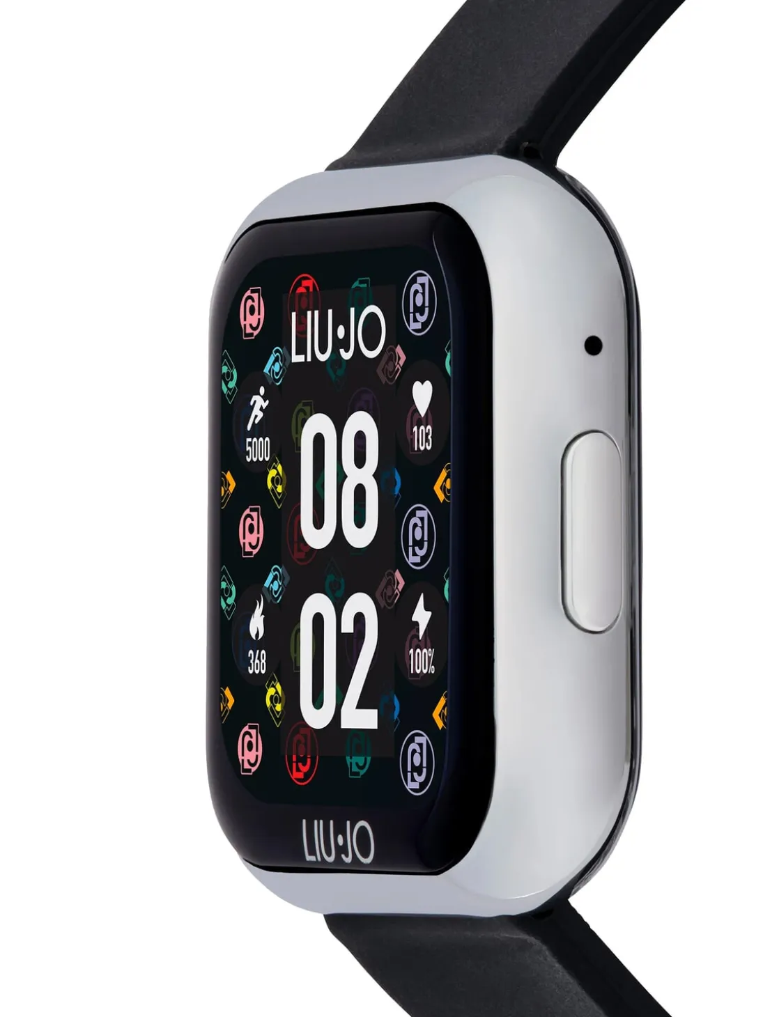 VOICE MINI Orologio, smartwatch con cassa in silicone e acciaio