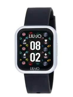VOICE MINI Orologio, smartwatch con cassa in silicone e acciaio