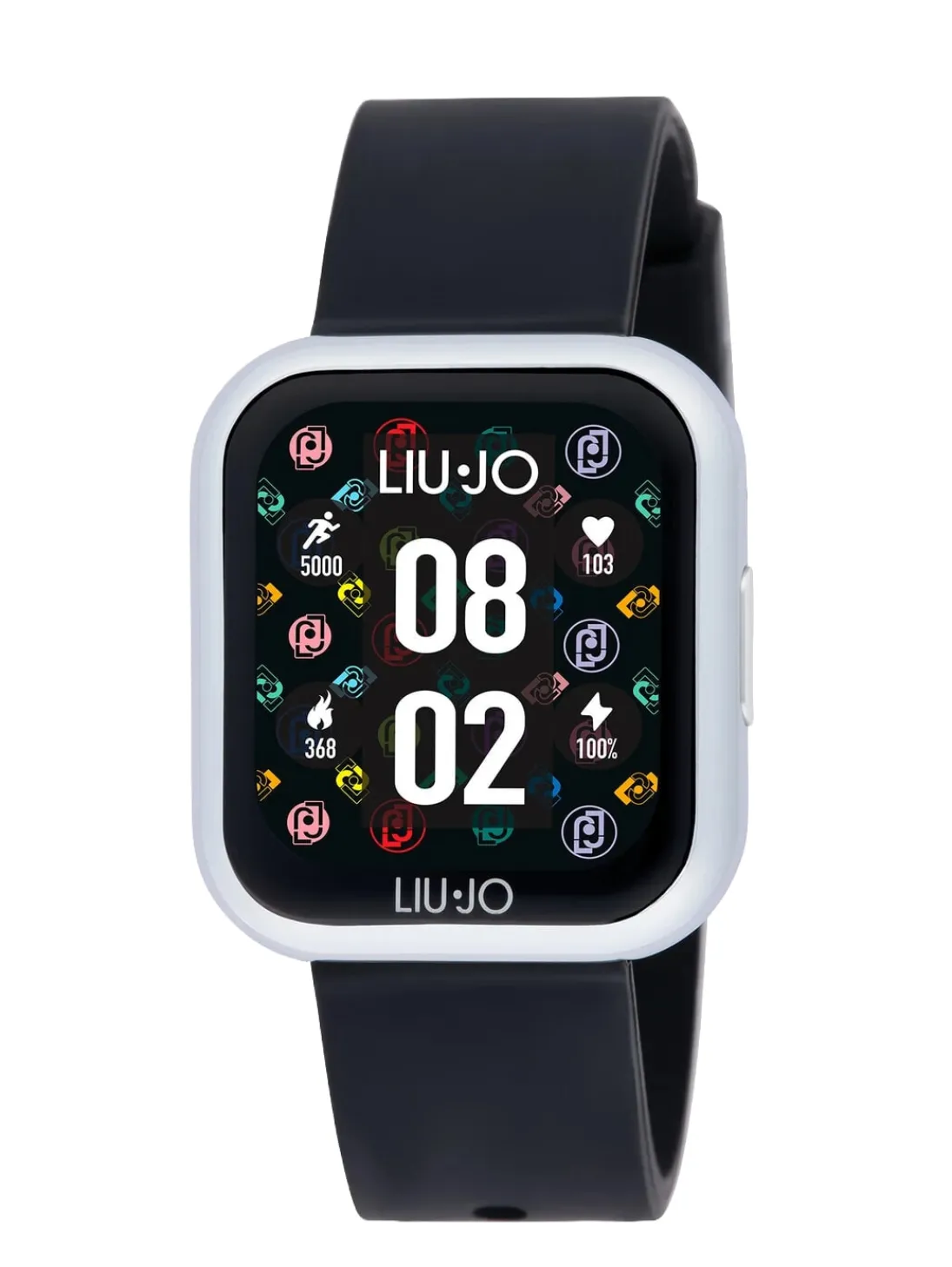 VOICE MINI Orologio, smartwatch con cassa in silicone e acciaio