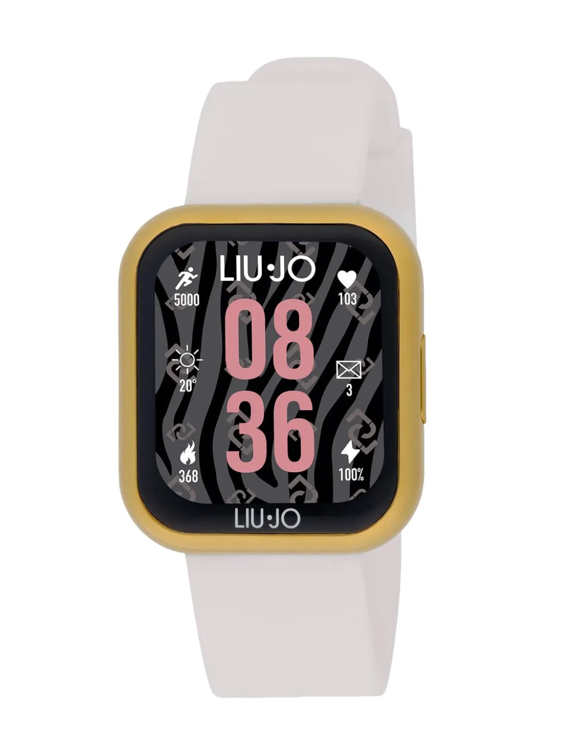 VOICE MINI Orologio, smartwatch con cassa in silicone e acciaio