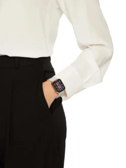 VOICE MINI Orologio, smartwatch con cassa in silicone e acciaio