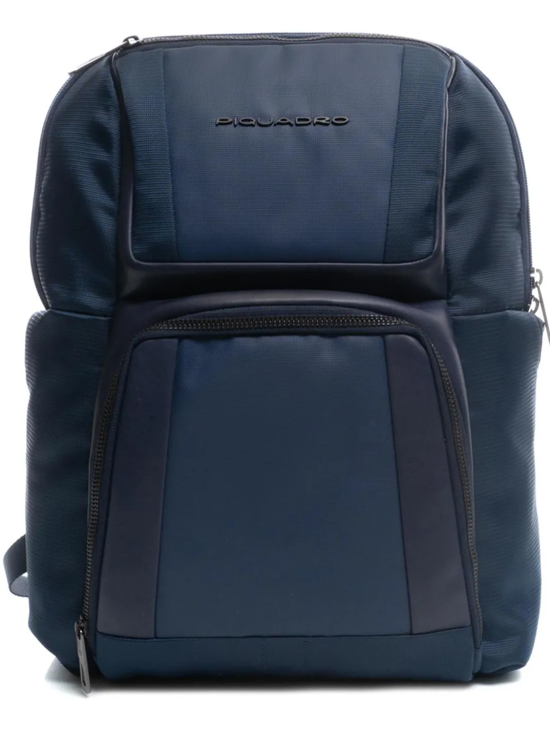 WALLABY Zaino in pelle e tessuto, porta pc 14", ok Ryanair
