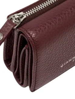WALLETS GRAIN Portafoglio piccolo in pelle martellata