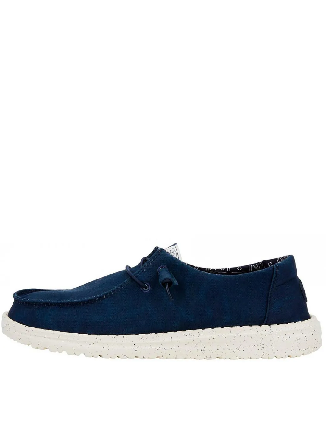 WENDY CANVAS W Mocassini in tela