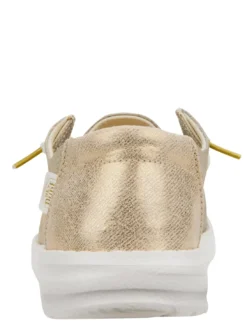 WENDY METALLIC SPARKLE Scarpa easy on in tessuto glitterato