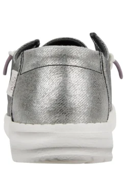 WENDY METALLIC SPARKLE Scarpa easy on in tessuto glitterato
