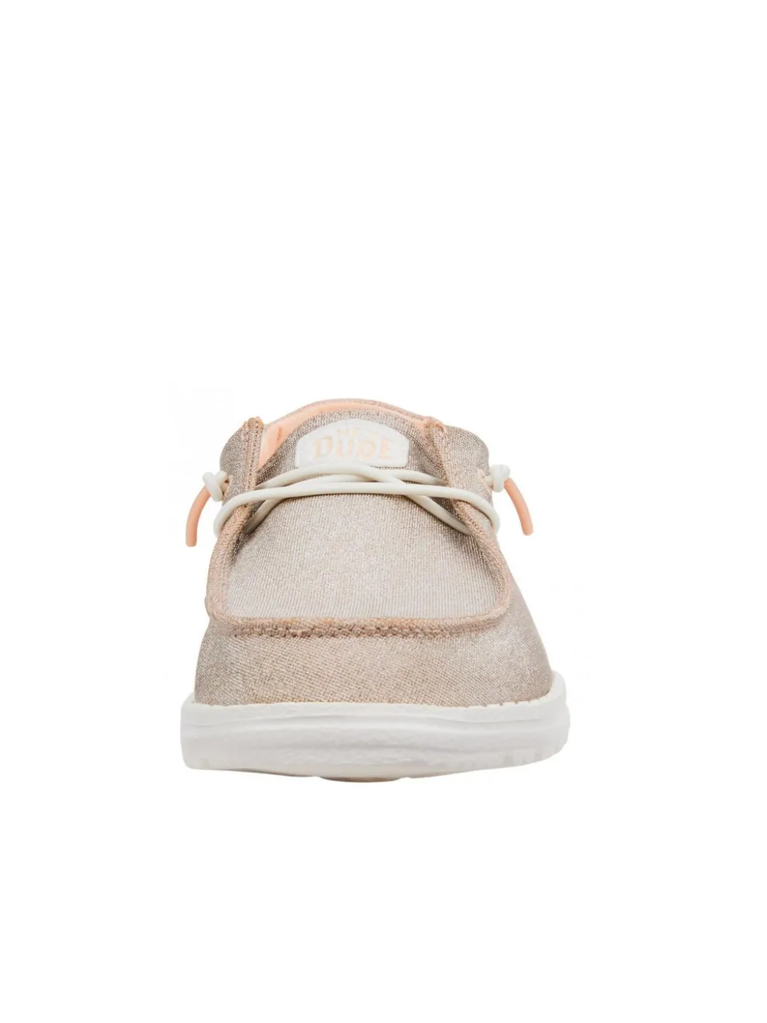 WENDY METALLIC SPARKLE Scarpa easy on in tessuto glitterato