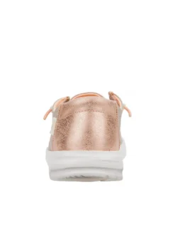 WENDY METALLIC SPARKLE Scarpa easy on in tessuto glitterato
