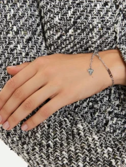 WONDERLIGHTS Bracciale, con charm singolo e logo