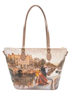 YESBAG Borsa shopping media a spalla