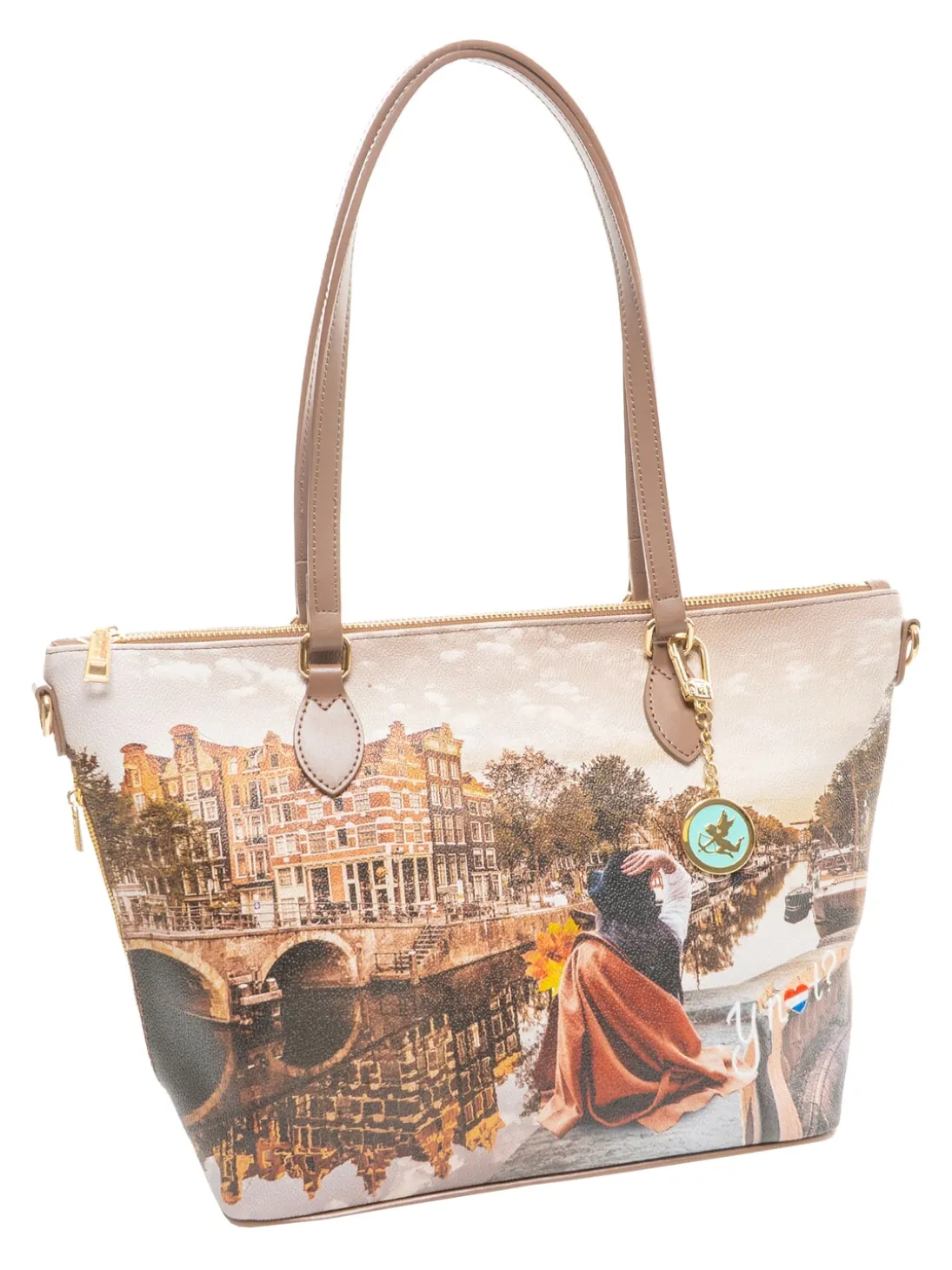 YESBAG Borsa shopping media a spalla