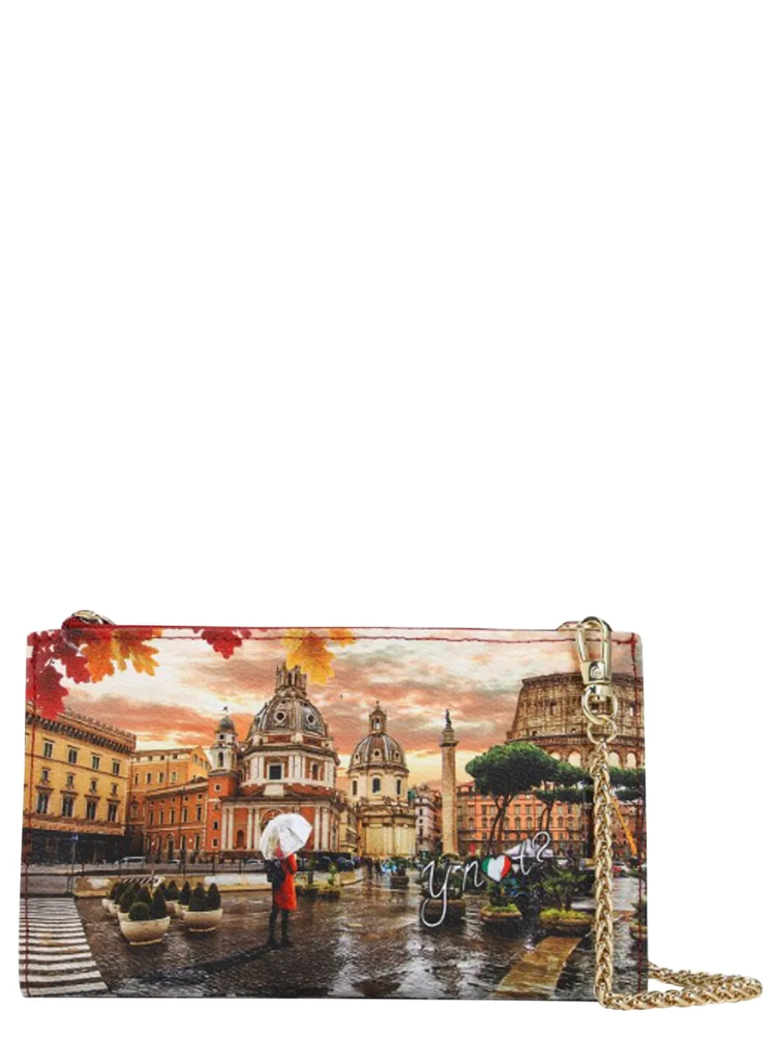 YESBAG Pochette portafoglio con tracolla