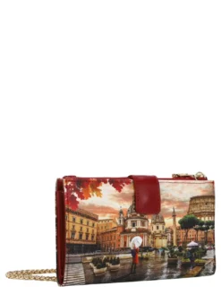 YESBAG Pochette portafoglio con tracolla