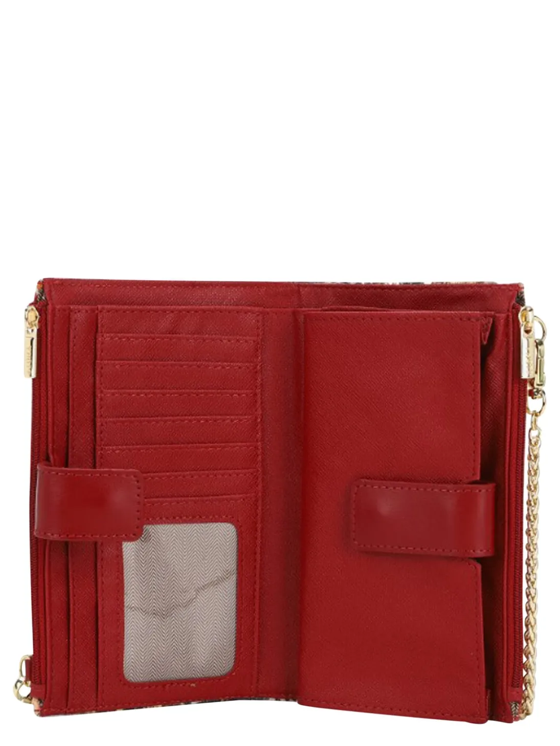 YESBAG Pochette portafoglio con tracolla