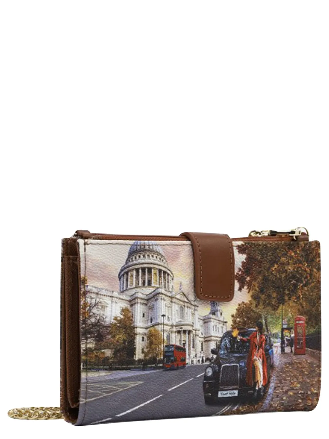 YESBAG Pochette portafoglio con tracolla
